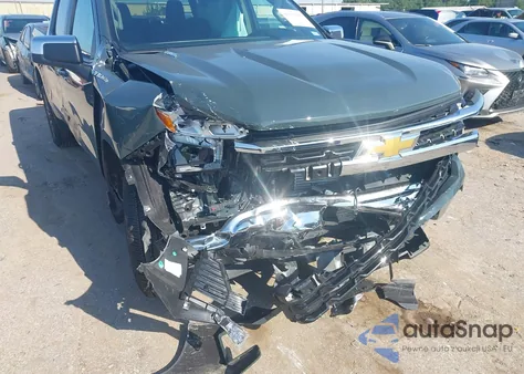 2025 Chevrolet Silverado 2Wd Short Bed Lt из США, поврежденный, VIN 1GCPACEK9SZ281690